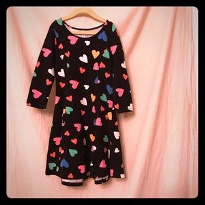 Fabkids heart swing dress sz L